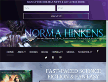 Tablet Screenshot of normahinkens.com